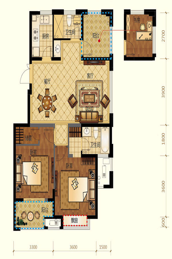 美都良景学府_效果图_主图_1