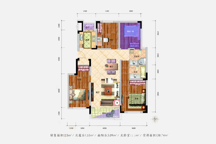 中铁丁香水岸_效果图_主图_1
