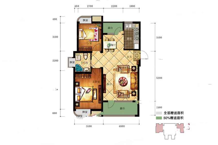 三盛颐景蓝湾_效果图_主图_1