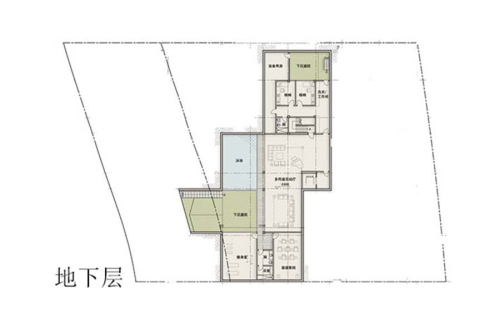 南京九间堂C户型地下层-8室5厅8卫2厨建筑面积1282.00平米