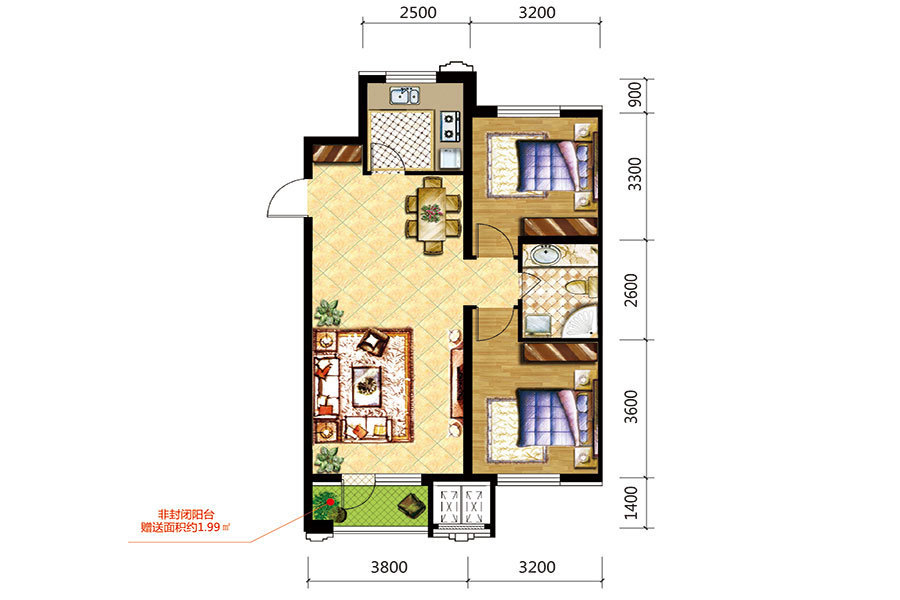 卓尔·10号公馆_效果图_主图_1