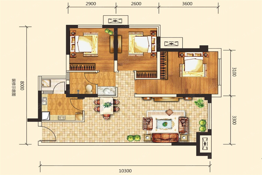 合能枫丹铂麓_效果图_主图_1