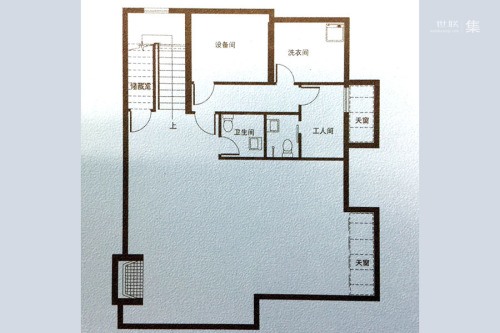 富力十二境1A户型-1层-4室2厅2卫2厨建筑面积395.07平米