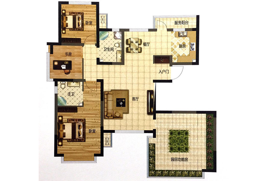 盛世·园田居_效果图_主图_1
