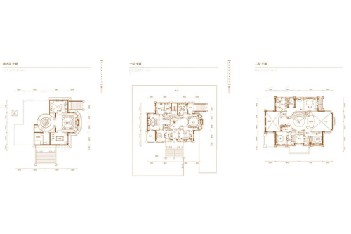 富力十二境独栋4B户型-4室3厅7卫2厨建筑面积792.50平米