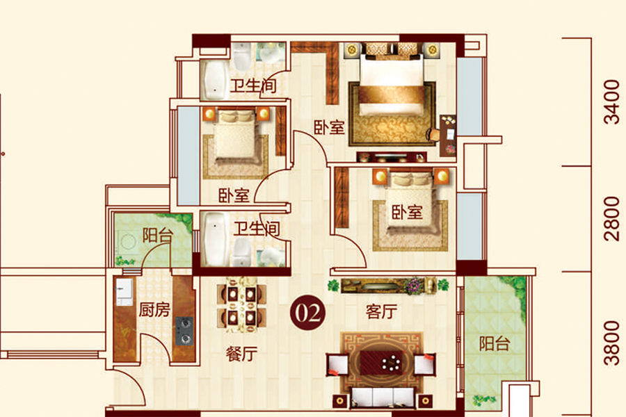 日华坊二期_效果图_主图_1