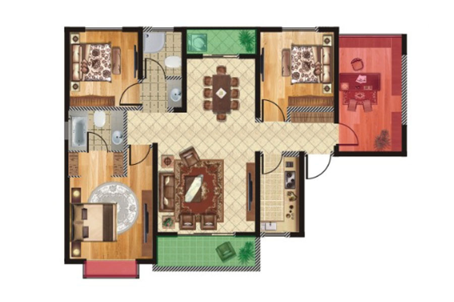 坤元TIME_效果图_主图_1