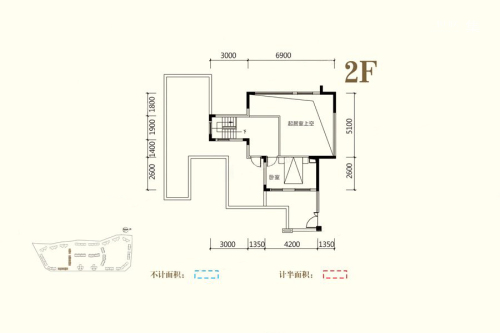 佳乐国际城洋房D04-2F-4室2厅2卫1厨建筑面积140.00平米