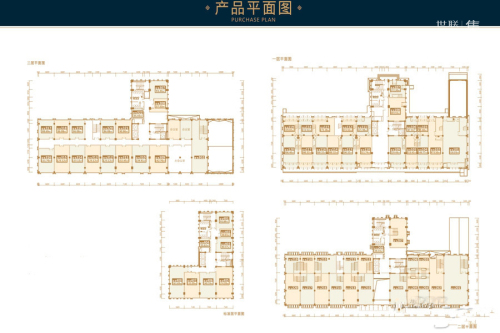 汇峰国际项目写字间平面图-1室1厅0卫0厨建筑面积35.00平米