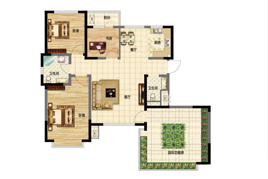 盛世·园田居_效果图_主图_1