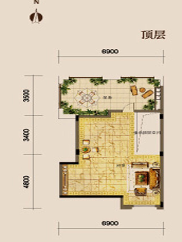 中海城·爱丁堡别墅_效果图_主图_1
