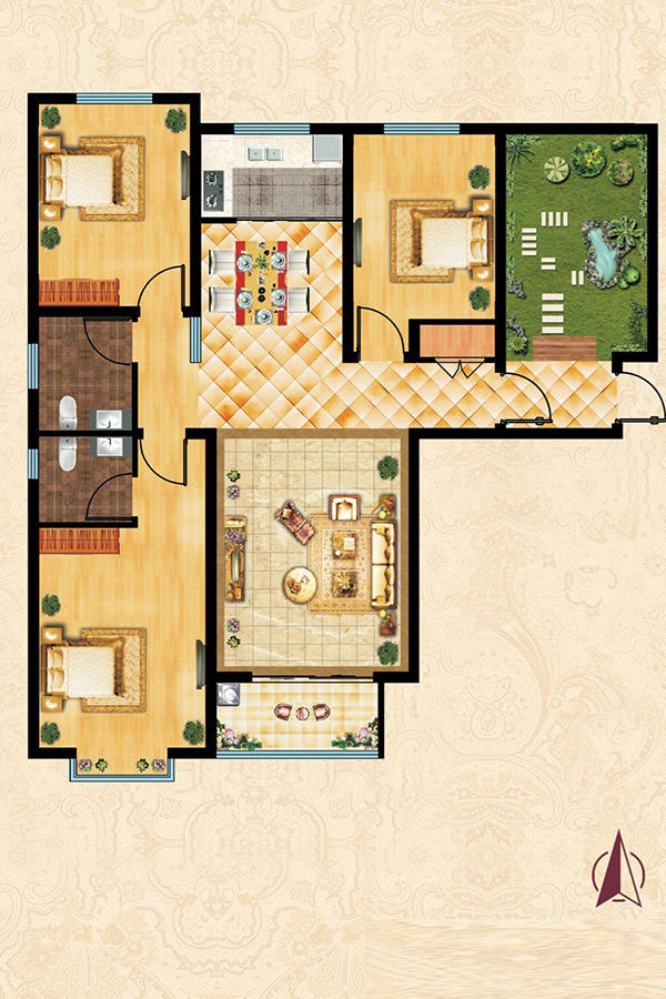 溪城华府_效果图_主图_1