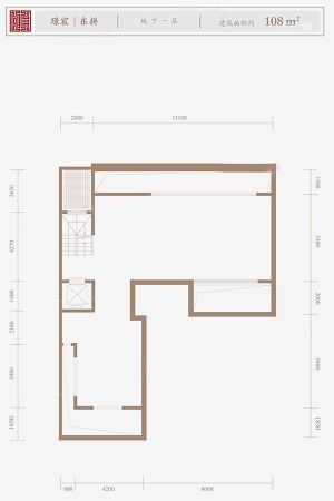 顺鑫·颐和天璟地下一层-4室2厅4卫1厨建筑面积486.00平米