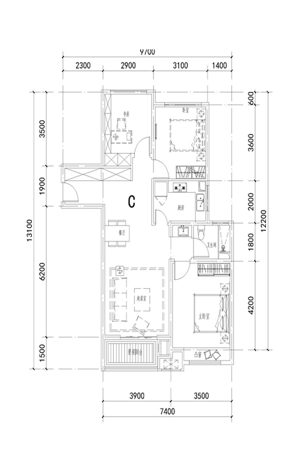 正定天山熙湖_效果图_主图_1