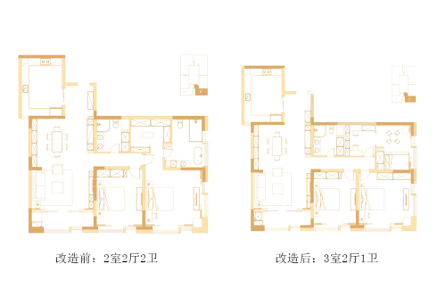 金陵凤栖园C户型-3室2厅1卫1厨建筑面积184.30平米