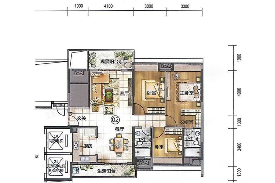华鸿·珑悦轩_效果图_主图_1