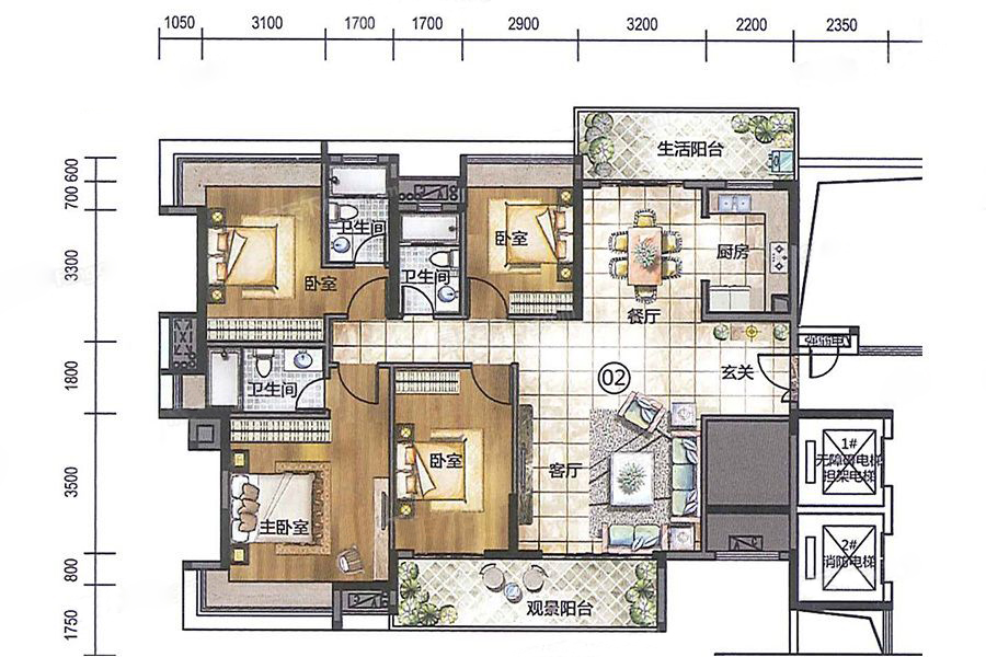 华鸿·珑悦轩_效果图_主图_1