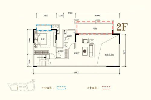 佳乐国际城洋房D01-2F-4室2厅2卫1厨建筑面积145.00平米