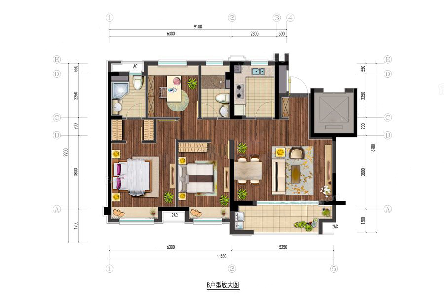 保利玲珑公馆_效果图_主图_1