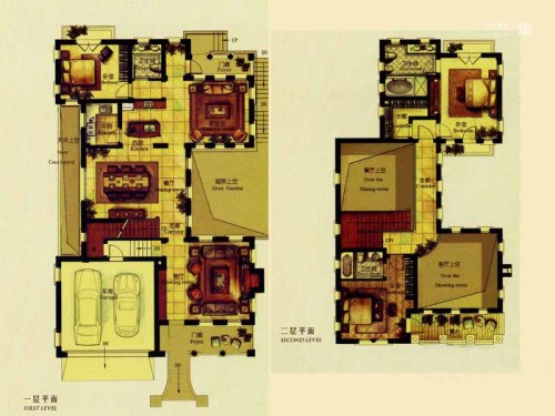 金基青云山居意式建筑风格NPX-3户型-2室3厅3卫2厨建筑面积471.00平米