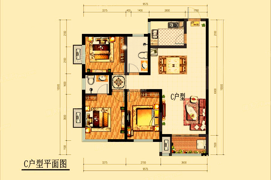 臻园·阳光_效果图_主图_1