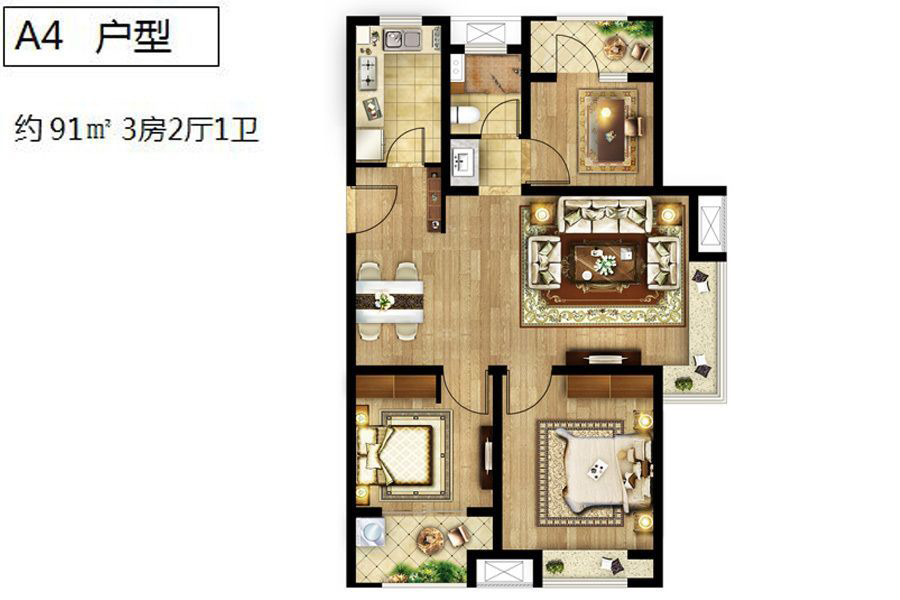 天健萃园_效果图_主图_1