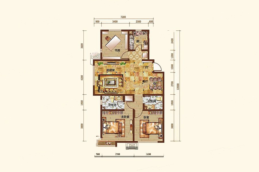 亚泰城_效果图_主图_1