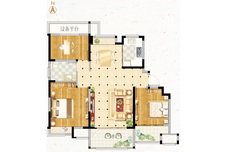荣盛锦绣澜山项目_效果图_主图_1