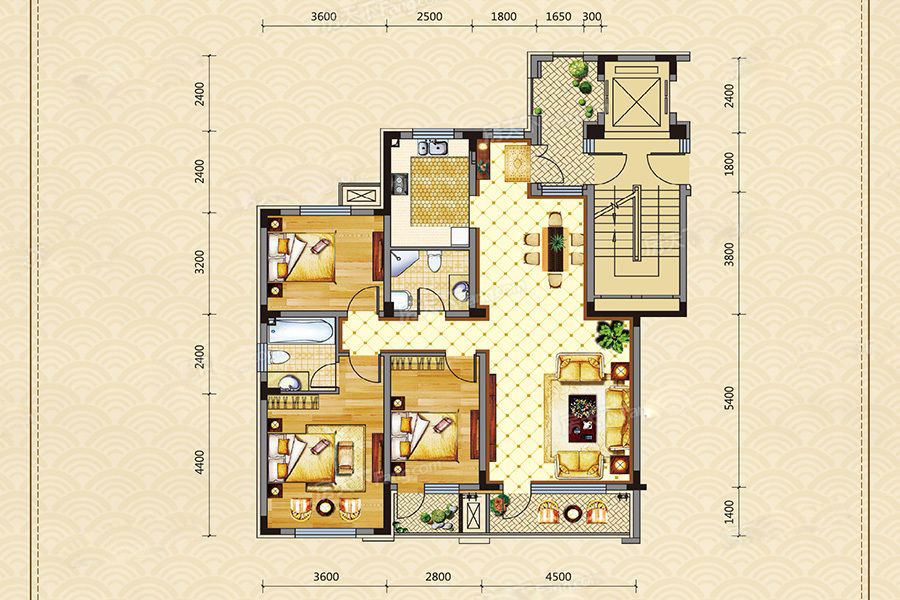 伯爵世家_效果图_主图_1