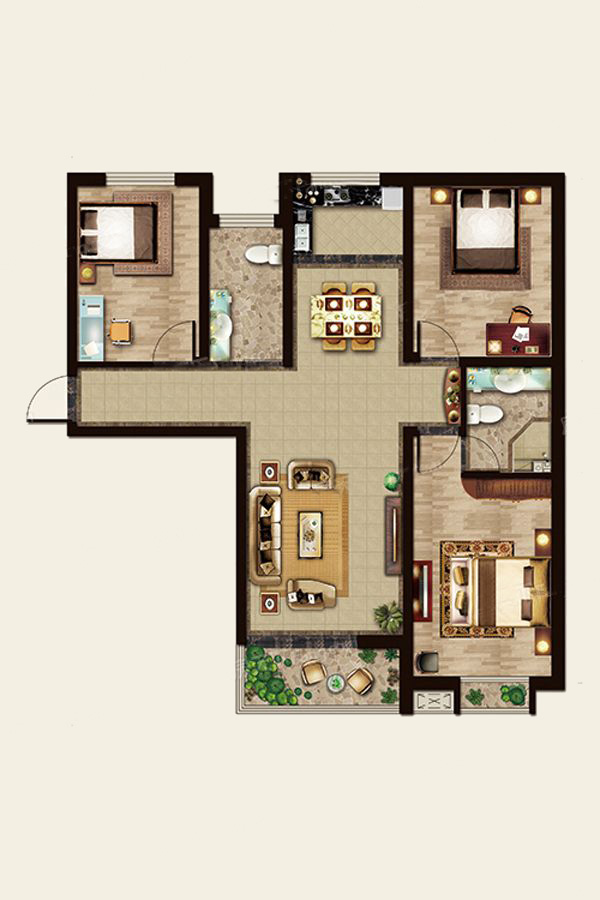 龙玺湾_效果图_主图_1