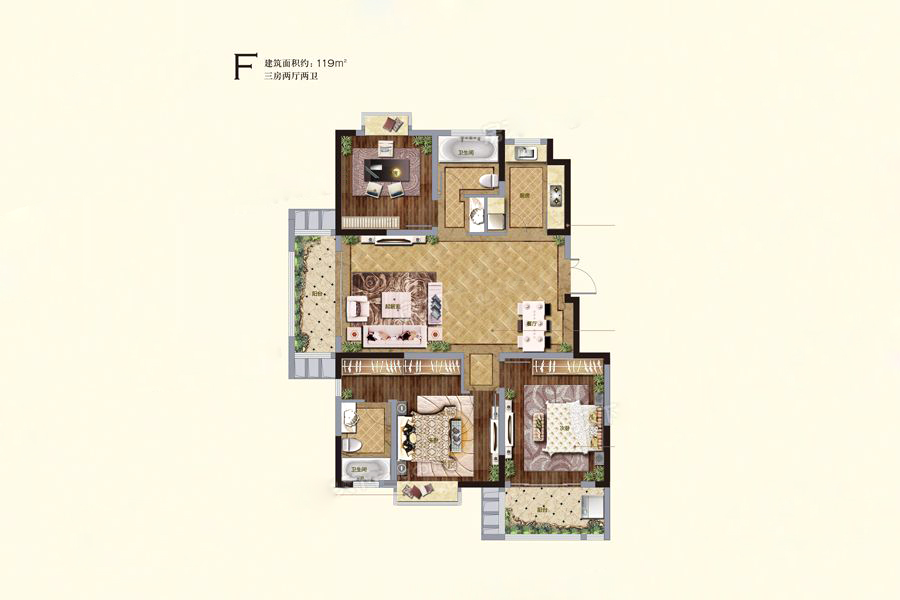 通宇林景蘭园项目_效果图_主图_1