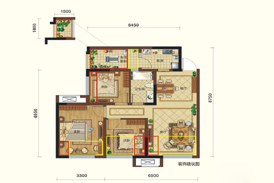 润扬观澜鹭岛_效果图_主图_1
