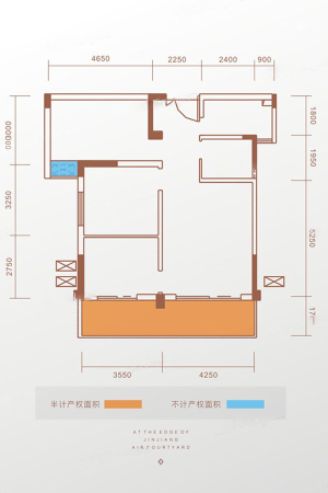 达观山观锦F户型-0室0厅0卫0厨建筑面积106.00平米