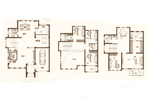 银丰南山墅k1-7室2厅5卫1厨建筑面积331.00平米
