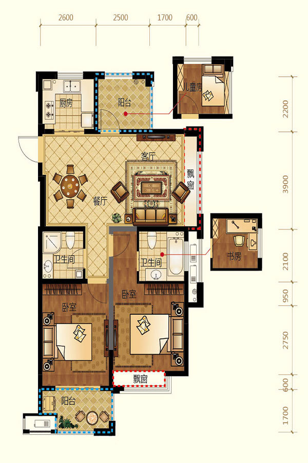 美都良景学府_效果图_主图_1