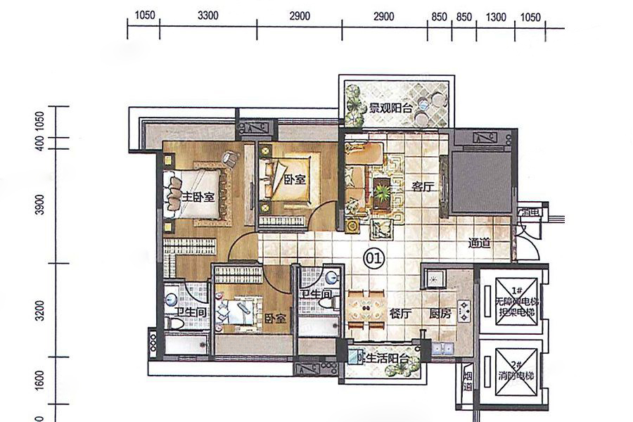 华鸿·珑悦轩_效果图_主图_1