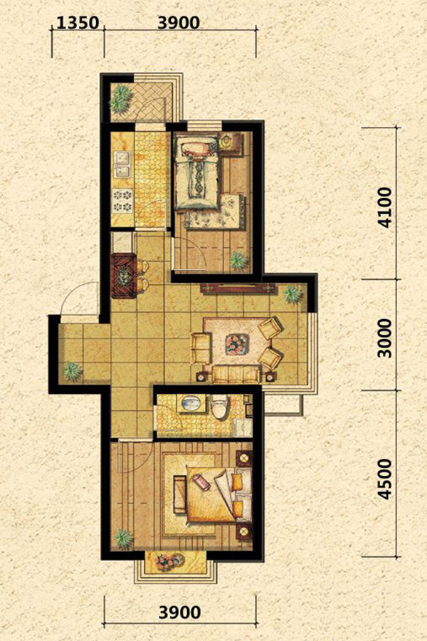 瑞士风情小镇三期铂邸_效果图_主图_1