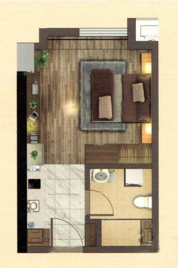 鲁能领秀城贵和金街_效果图_主图_1