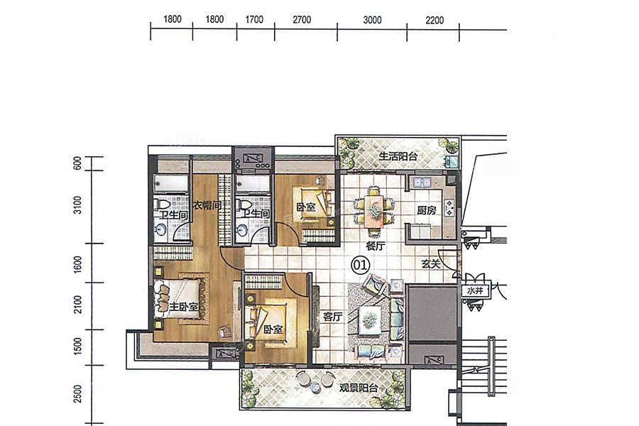 华鸿·珑悦轩_效果图_主图_1