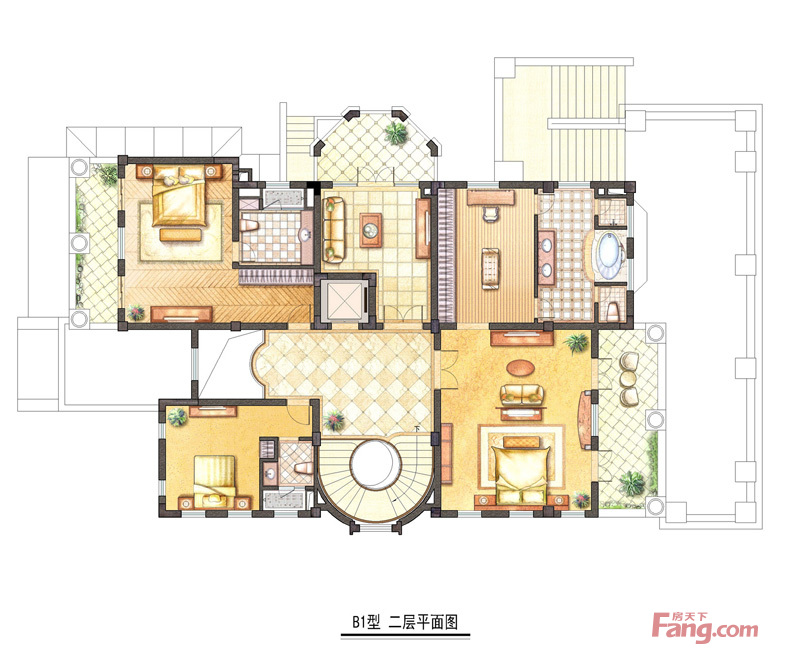 香水湾别墅_效果图_主图_1