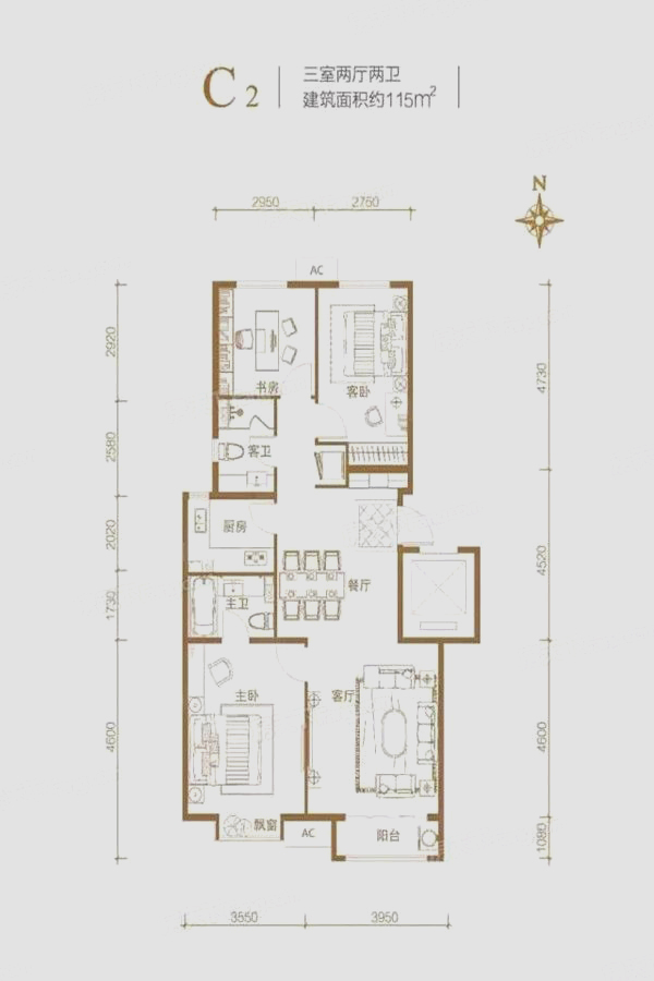 天恒金融街公园懿府_效果图_主图_1