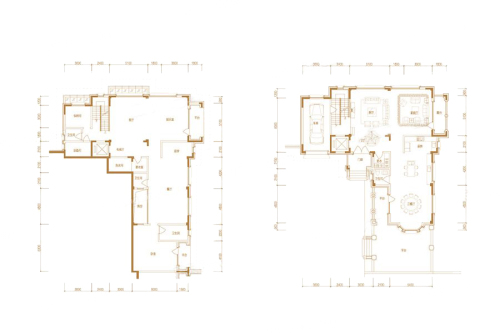 原河名墅六期L01#户型(2)-5室5厅8卫2厨建筑面积901.00平米