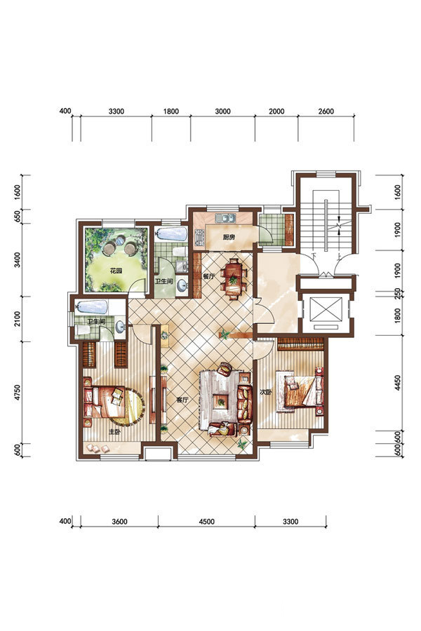 益田硅谷公馆_效果图_主图_1