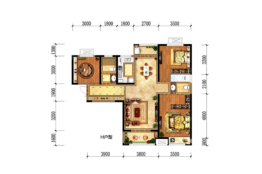 瑞和·大唐府邸_效果图_主图_1