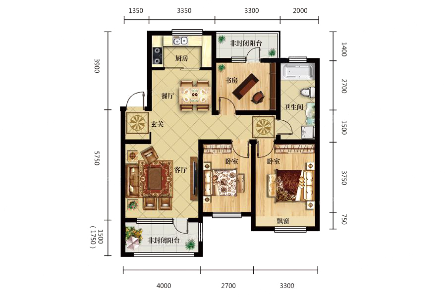 富禹·依云美域_效果图_主图_1