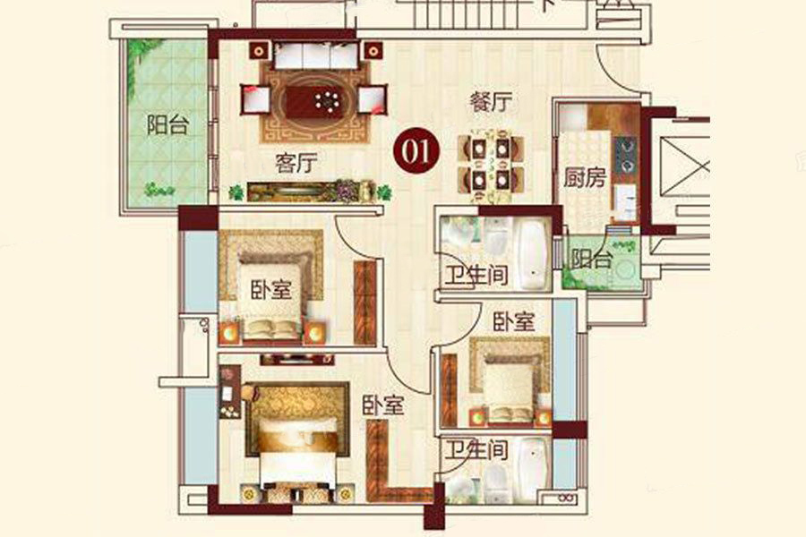 日华坊二期_效果图_主图_1