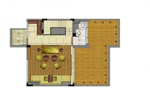 宝华源墅顶层-4室2厅3卫1厨建筑面积178.00平米
