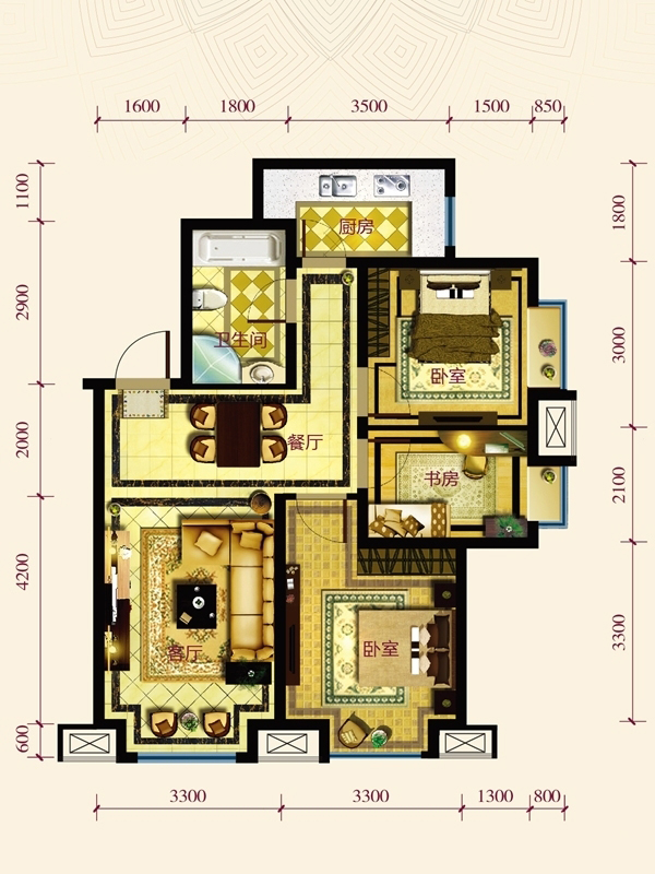 沈阳国瑞城_效果图_主图_1