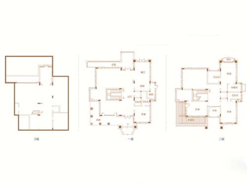 春晖园·随园C3独栋户型-4室2厅4卫1厨建筑面积703.00平米
