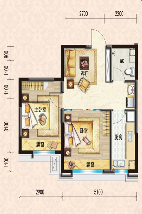 碧桂园·学府壹号_效果图_主图_1